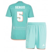 Dres Inter Miami Sergio Busquets #5 Tretina pre deti 2024-25 Krátky Rukáv (+ trenírky)